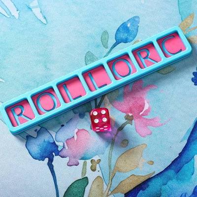 Mahjong Charleston Tracker - American Mahjong Passing Guide Tool Accessory for Clear Sequence Tracking (Blue and Pink)