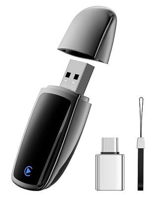 Wireless CarPlay Adapter for Apple iPhone(2026 Upgrade)- Convert Wired CarPlay to CarPlay Wireless Adapter, Stable Connection Compatible with OEM Wired CarPlay Vehicles & iOS 10+ (Black)