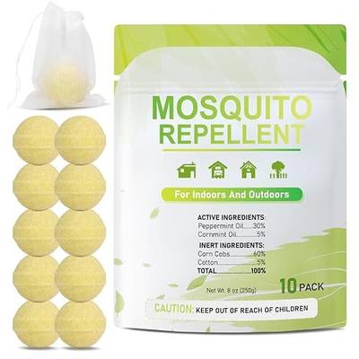 Mosquito Repellent, Mosquito Repellent Outdoor Patio Powerful, Mosquites Deterrent for Yard, Camping,Hiking, Picnicking Child&Pets Friendly