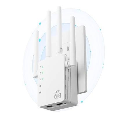 2026 WiFi Extenders Signal Booster with Dual Band 5GHz/2.4GHz, Long Range Up to 13888 sq. ft & 150+ Devices, Internet Extender WiFi Booster, WiFi Extenders Signal Booster for Home and Outdoors