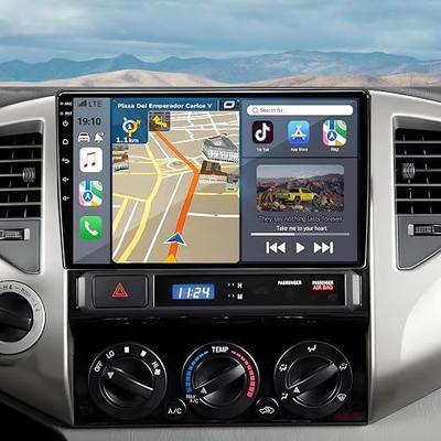 for Toyota Tacoma Radio Upgrade 2005-2015: 4GB+32GB Android 14 Car Stereo | Wireless CarPlay & Android Auto, 9 Inch Touchscreen Head Unit, Bluetooth, GPS Navigation, FM, WIFI, DSP