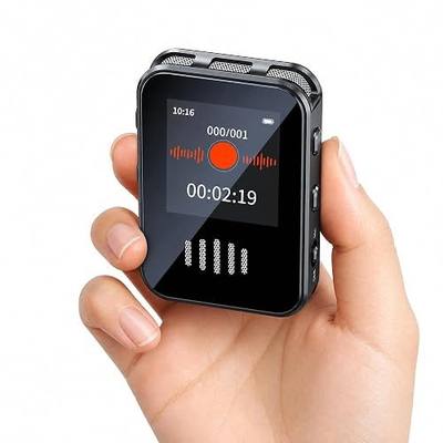 Reduction, Voice-Activated Recorder, Supports Playback 8 | Easy to use, timestamps, scheduled recording, playback from memory, can be used as a USB flash drive