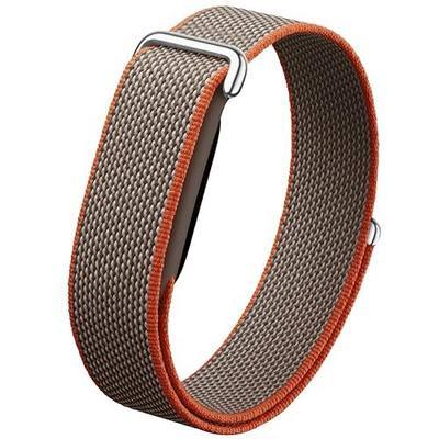 Nylon Sport Band Compatible with Google Fitbit Air, Soft Breathable Hook-and-Loop Replacement Strap, Micro-Adjustable Lightweight Wristband for Women Men