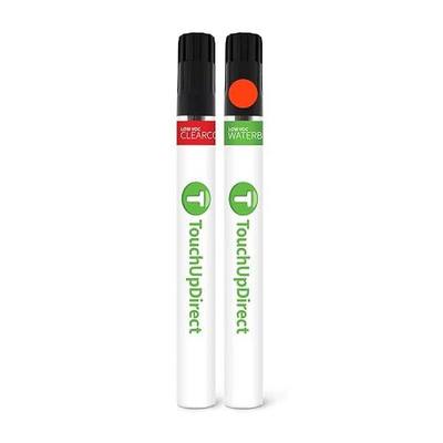 TouchUpDirect Blood Orange Motorcycle Paint Compatible with Harley Davidson Exact Match Auto Touch Up Paint Repair - Brush Essential Kit