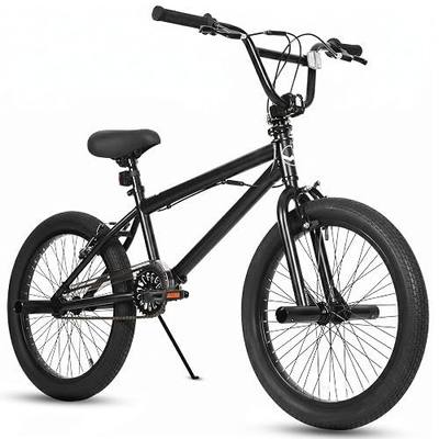 20 Inch Freestyle BMX Bike 360 Degree Rotor, Teens Trick Bicycle 4 Pegs for Kids Boys Girls, Hi Ten Steel Frame, Adjustable Seat, Outdoor Street Youth Riders, Muticolors
