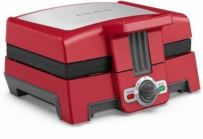 Cuisinart WAF-ST6 Belgian Waffle Stick Maker, Stainless Steel Dusty Red