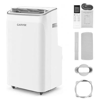 Garvee 12000 BTU Portable Air Conditioner, 3-in-1 AC Unit for Bedroom | up to 550 Sq.ft with Cooling, Fan, Dehumidifier & Sleep Mode, 8150 BTU SACC Room Air Cooler, Remote, Window Vent Kit Included