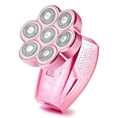 Women’s Electric Razor for Legs Face Bikini | 120 Min Runtime, IPX7 Waterproof, 7D Floating Head, USB-C Fast Charging, Travel Lock Design, LED Battery Display