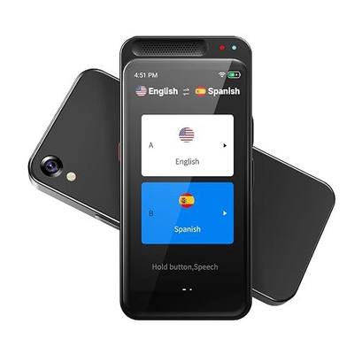 Language Translator Device No WiFi Needed, VORMOR Upgraded AI Translator Two Way Real Time Voice Translation with 150+ Languages Offline&Recording&Photo&Text Translation for Business Learning Travel