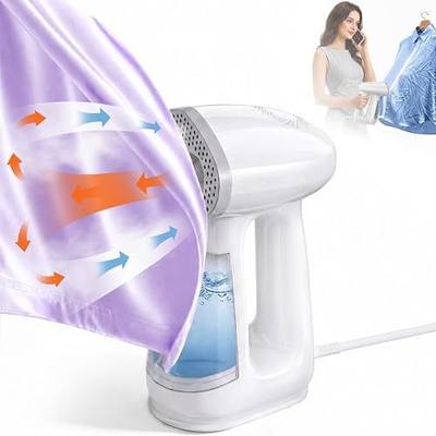 Vacuum Steamer for Clothes, 3500Pa Handheld Garment Steamer, 15Min Steam | 20s Fast Heat, 1000W Clothes Steamer with Adjustable Suction & Steam Modes, Auto Shutoff, 110-120V