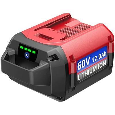 12000mAh Replacement for Toro 60V Battery | Compatible with Toro 60 Volt Flex-Force Max Lithium Ion Battery L540 L405 L324 L270 L216 L135 88675 88660 88650 88640 88625