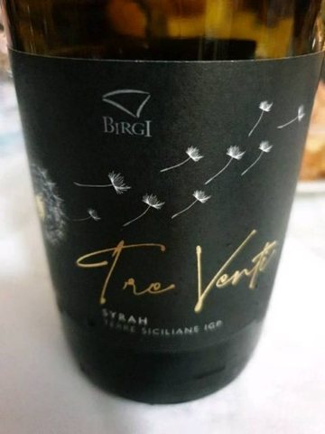 Cantine Birgi · Tre Venti Nero d'Avola