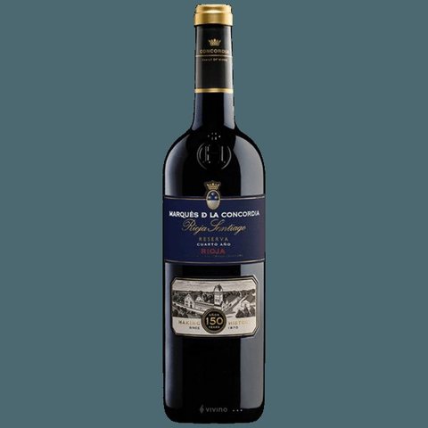 Marqués de la Concordia · Rioja Santiago Reserva Cuarto Año