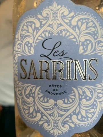 Château des Sarrins · Les Sarrins Côtes de Provence Rosé