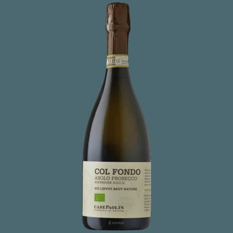 Case Paolin · Col Fondo Sui Lieviti Brut Nature Asolo Prosecco Superiore