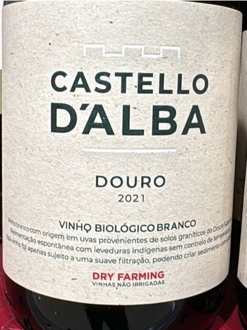 Castello d'Alba Biológico Branco