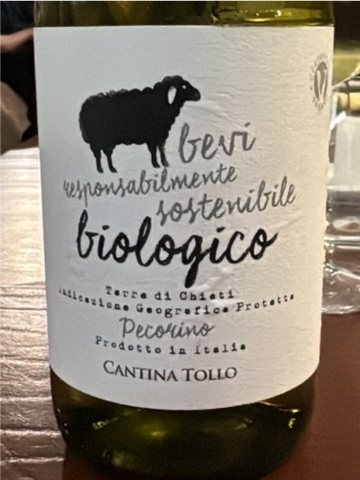 Cantina Tollo · Pecorino Sostenibile Biologico