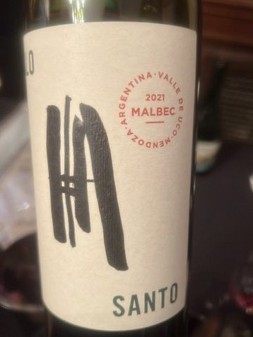 Bodega Urqo · Palo Santo Malbec