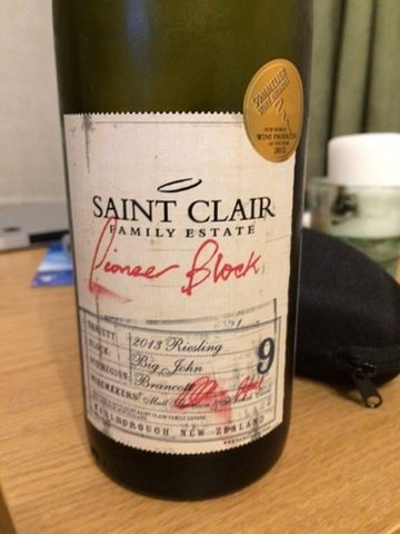Saint Clair Family Estate · Pioneer Block 9 Big John Riesling