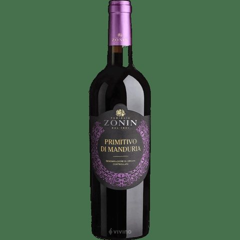 Zonin · Primitivo di Manduria