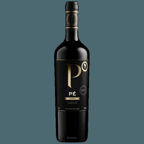 Pé · Reserva Carmenere