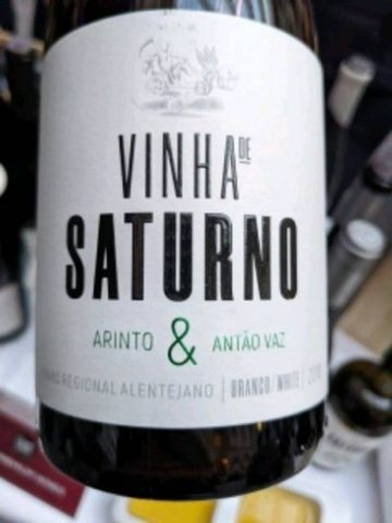 Herdade Monte Da Cal · Vinha de Saturno Arinto - Antão Vaz