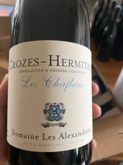 Domaine Les Alexandrins · Les Chaflans Crozes-Hermitage