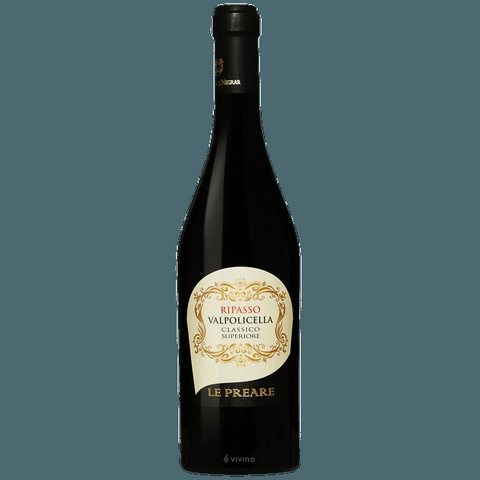Le Preare · Valpolicella Ripasso Classico Superiore