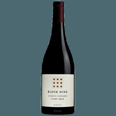 Block Nine · Pinot Noir (Caiden's Vineyards)
