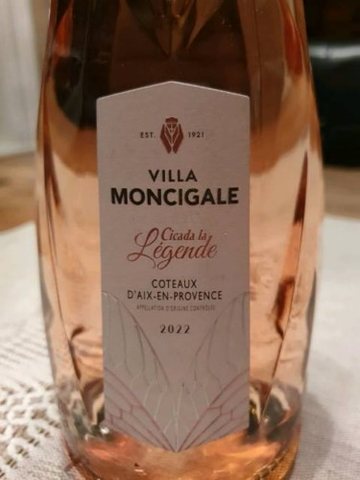 Moncigale · Cicada la Légende Coteaux d'Aix en Provence