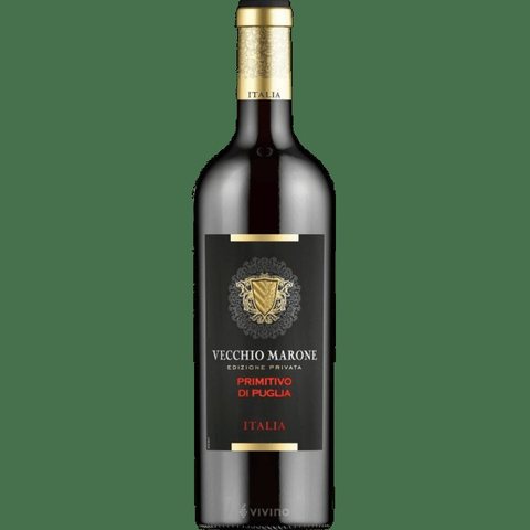 Vecchio Marone · Edizione Privata Primitivo di Puglia