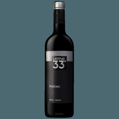 Latitud 33 · Malbec