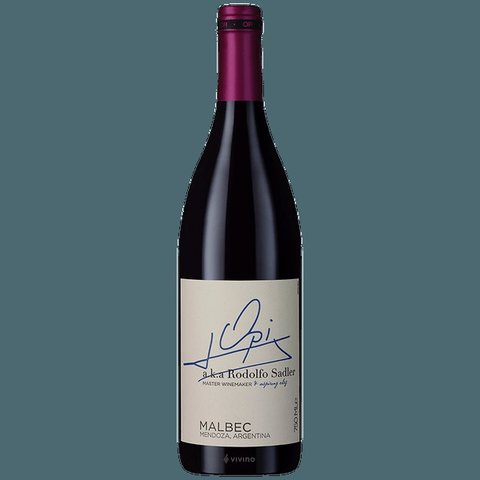 J. Opi a.k.a Rodolfo Sadler · Malbec