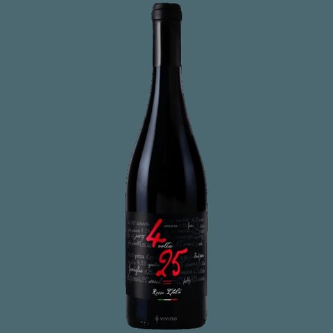 PavoNero · 4 volte 25 - Rosso