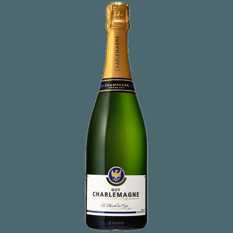 Guy Charlemagne Réserve Blanc de Blancs Brut Champagne Grand Cru 'Le Mesnil-sur-Oger'