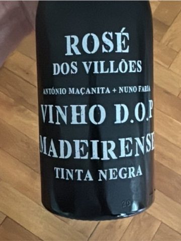 Companhia de Vinhos dos Profetas e dos Villões Rosé dos Villões Tinta Negra