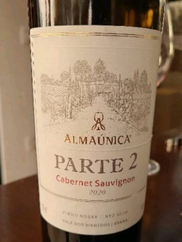 Almaúnica · Parte 2 Cabernet Sauvignon