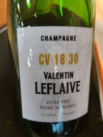 Valentin Leflaive Blanc de Blancs CV 18 30 Extra Brut Champagne