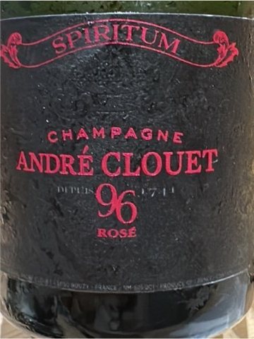 Andre Clouet · Spiritum 96 Rosé Champagne Grand Cru