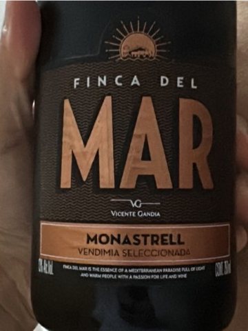 Finca del Mar · Monastrell