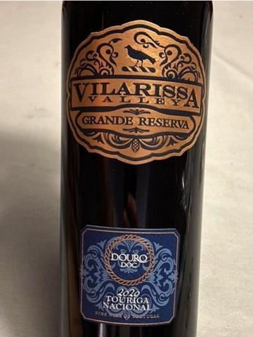 Barão de Vilar · Vilarissa Valley Grande Reserva Touriga Nacional