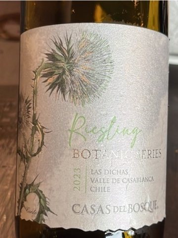 Casas del Bosque · Botanic Series Riesling