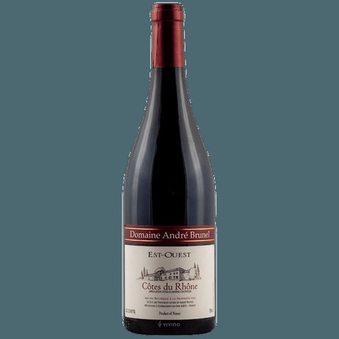 André Brunel · Est-Ouest Côtes du Rhône