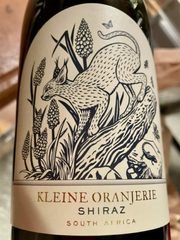 Wildeberg · Kleine Oranjerie Shiraz