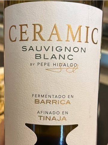 Vicente Gandía · Ceramic Sauvignon Blanc