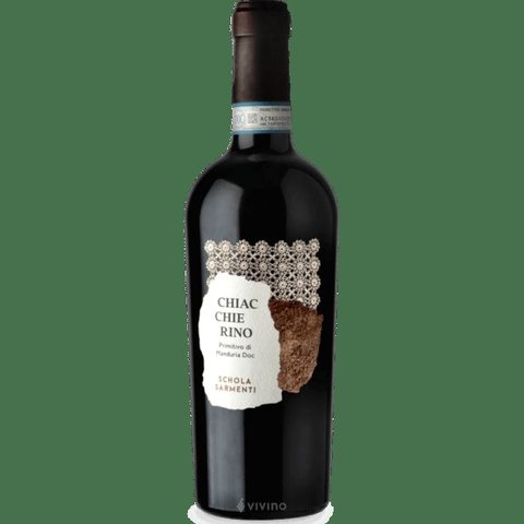 Schola Sarmenti · Chiacchierino Primitivo di Manduria