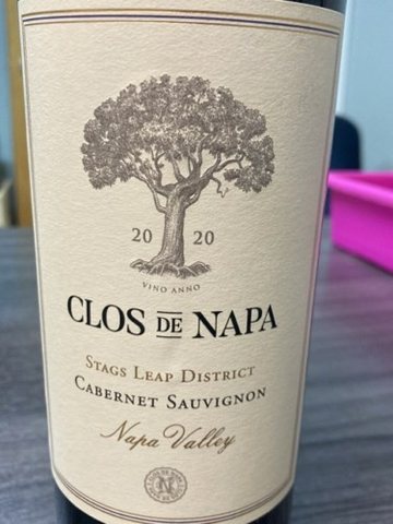 Clos de Napa · Stags Leap District Cabernet Sauvignon