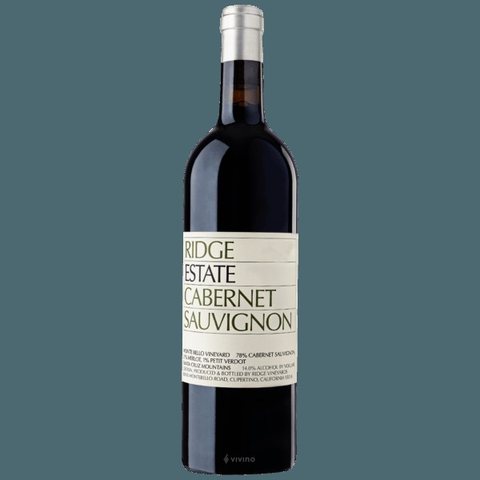 Ridge Vineyards · Estate Cabernet Sauvignon