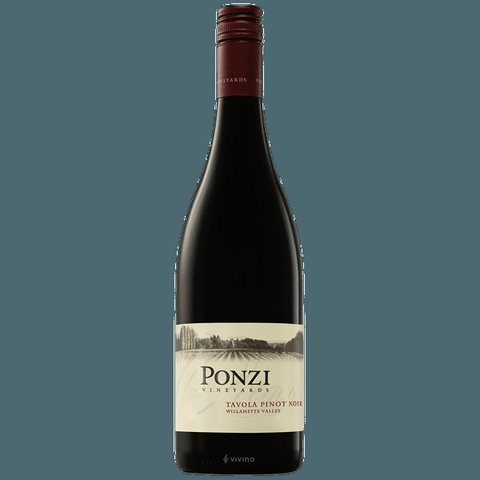 Ponzi · Pinot Noir Tavola