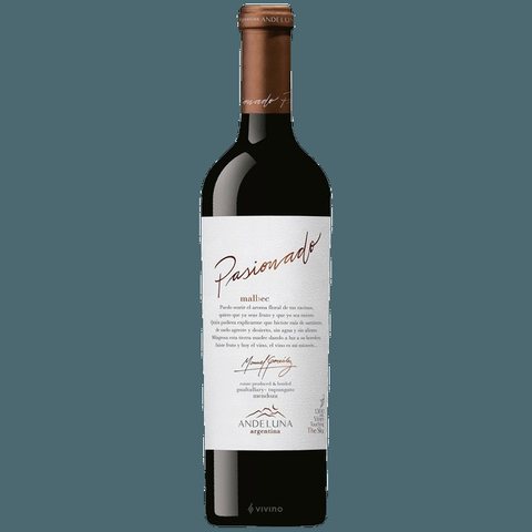 Andeluna · Pasionado Malbec